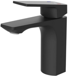 РАКОВИНА  Diadonna  D165-10BL ø35, п/гайку, черный, (подводка 50см - 2 шт.) латунный