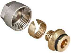 Евроконус для PEX труб VALTEC 16х3/4"ЕК VT.4410.NE.16